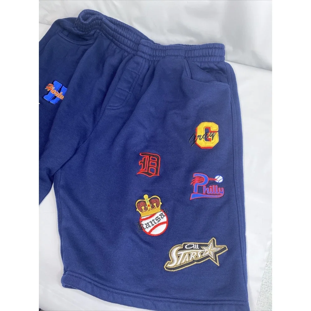 Vintage Harlem Streetleague‎ Shorts Cleveland Philly Embroidered Unlimited 3XL